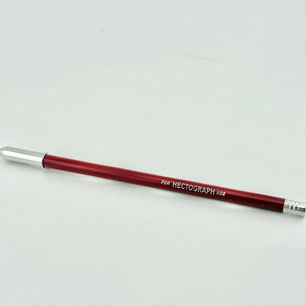 Vintage Eberhard‎ Faber Potent Copying Pencil 746 Red Hectograph NEW + Cap